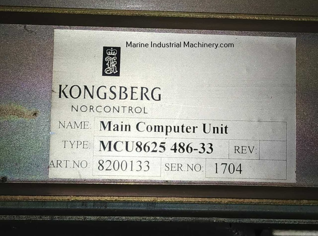 Nor Control MCU-8625 Main Computer Unit