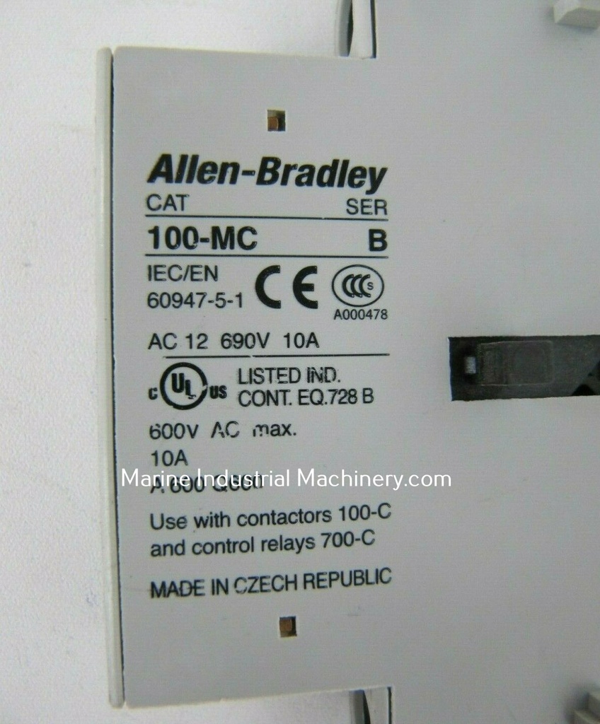 Allen Bradley 100-MC Auxiliary Contact