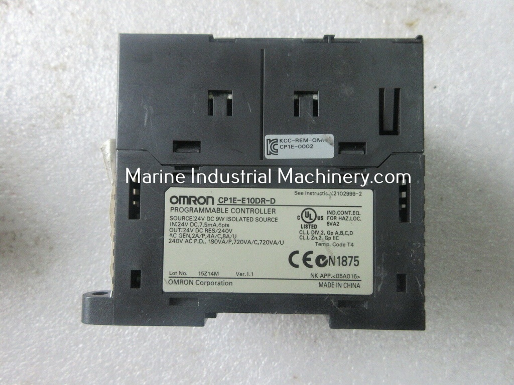 Omron CP1E-E10DR-D PLC