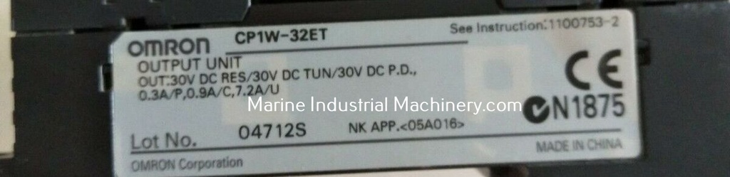 Omron CP1W-32ET PLC Output Unit