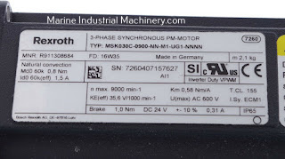 Rexroth MSK030C-0900-NM-M1-UG1-NNNN 3-Phase Synchronous PM-Motor