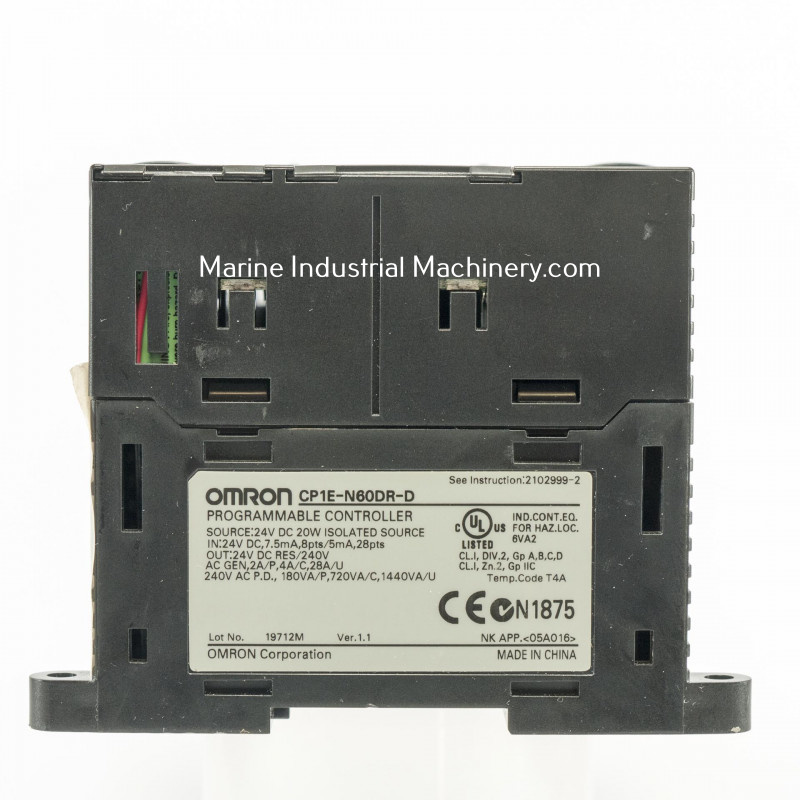 Omron Sysmac CP1E-N60DR-D Programmable Controller