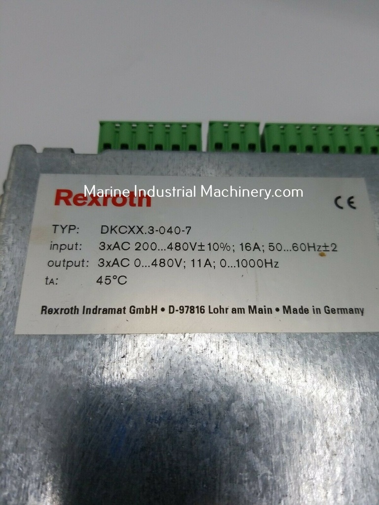 Rexroth DKCXX.3-040-7 Servo Drive