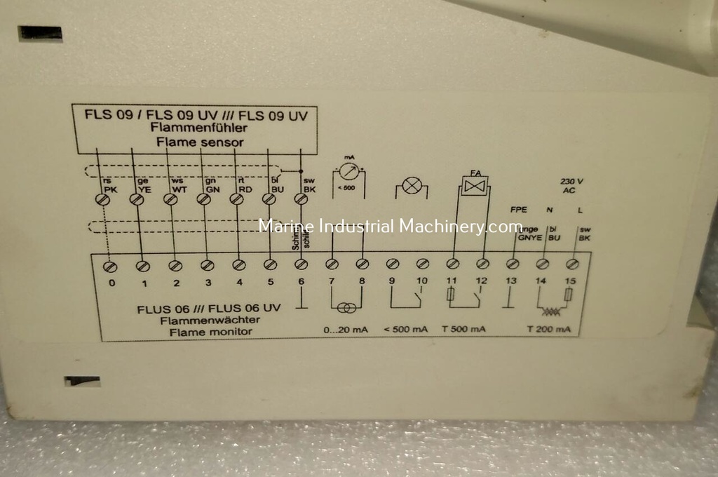 Saacke FLUS 06UV Flame Detector