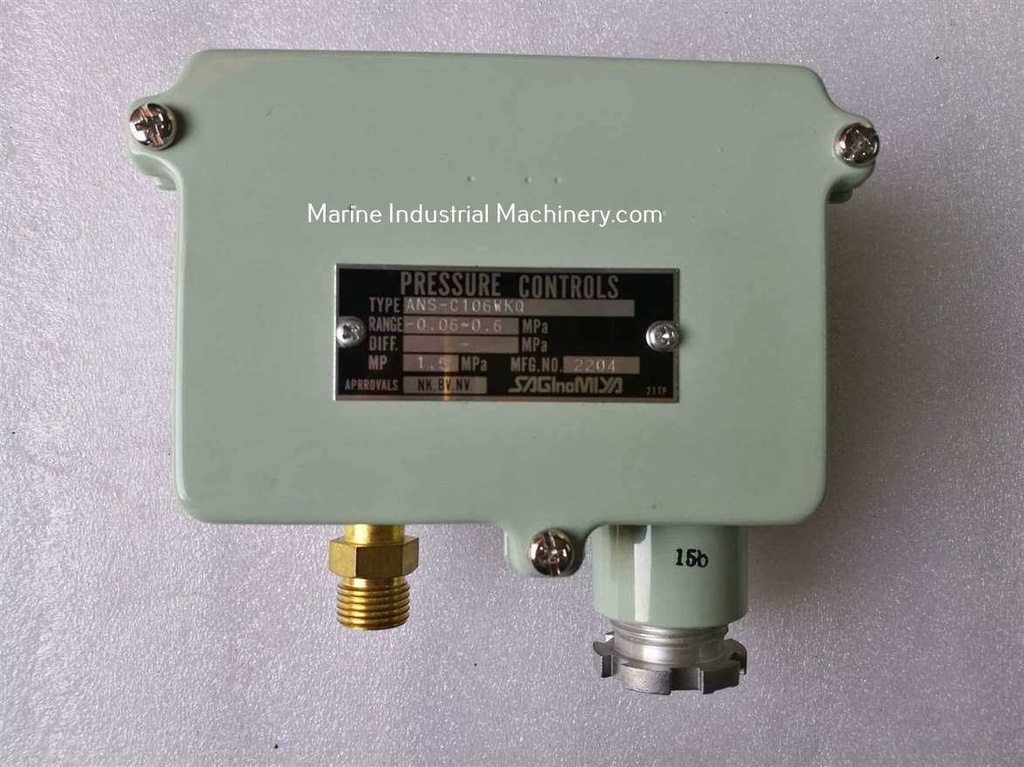 Saginomiya ANS-C106WKQ Pressure Controls