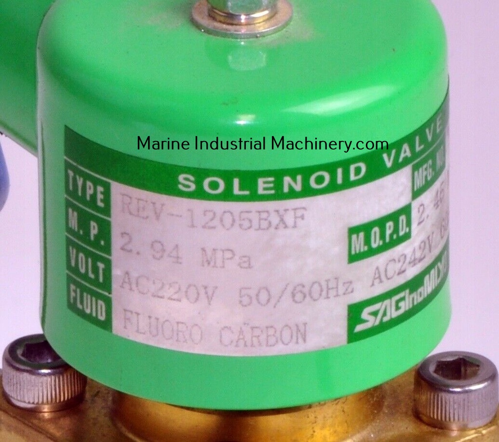 Sanglnomiya REV-1205BXF Solenoid Valve