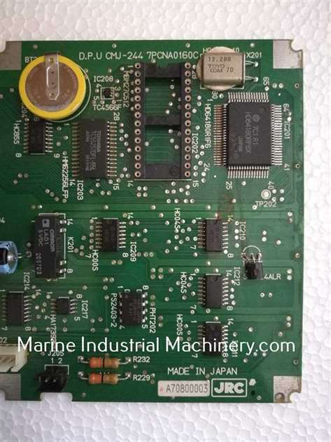 JRC D.P.U CMJ-244 PCB Card