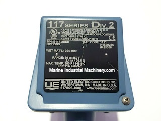 United Electric E117-2BSB Temperature Switch