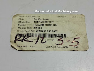 Hobart 276923 Thermometer Stock type
