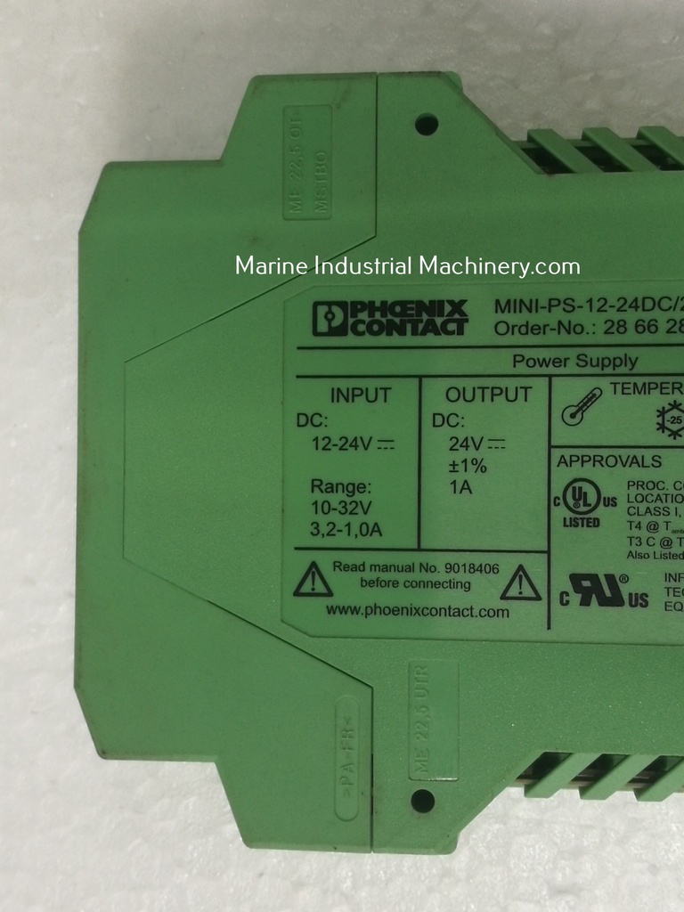 Phoenix Contact MINI-PS-12-24DC-24DC-1 Power Supply Connector