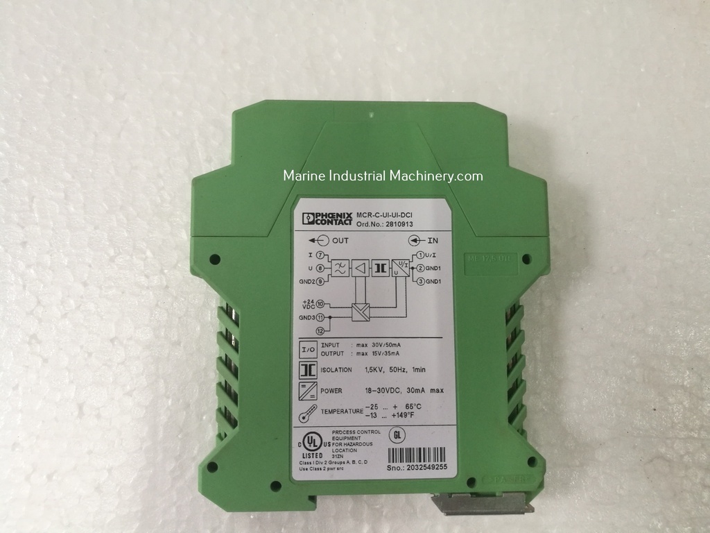 Phoenix Contact MCR-C-UI-UI-DCI Signal Conditioner