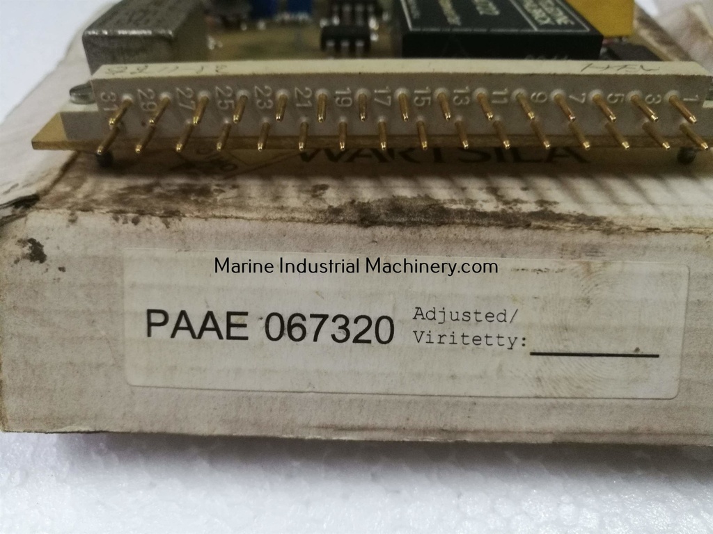 Wartsila C2 NDE PAAE 067320 DE-Speed Pcb Card