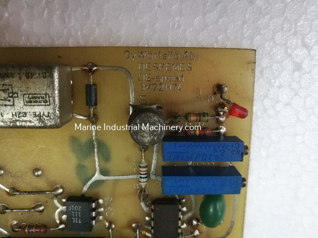 Wartsila C2 NDE PAAE 067320 DE-Speed Pcb Card