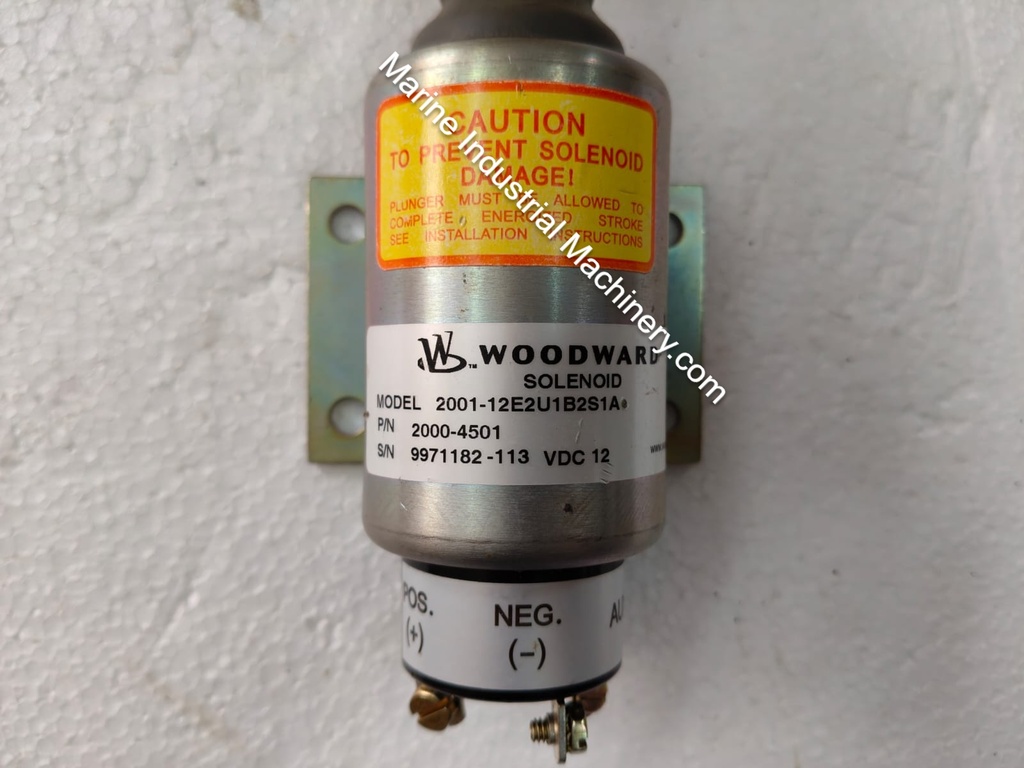 Woodward 2001-12E2U1B2S1A Fuel Shut Down Solenoid