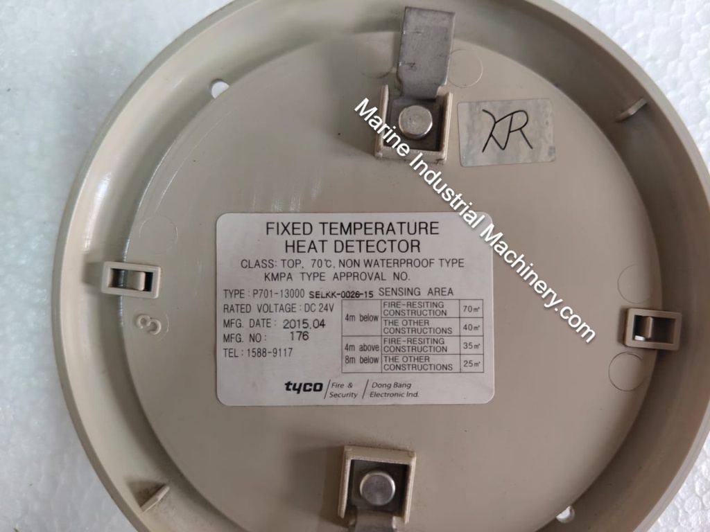 Tyco P701-13000 SELKK-0026-15 Fixed Temperature Heat Detector