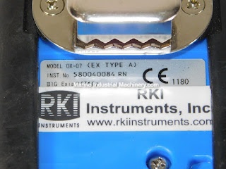 RKI Instruments 0X-07 (EX Type A) Oxygen Monitor Gas Detector Unit