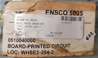 Ross hill controls 0510-0400-00 Circuit Board