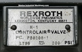 Rexroth H-1 P50208-1 Controlair Valve