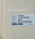 Riken Keiki GP-641A  Combustible Gas Monitor