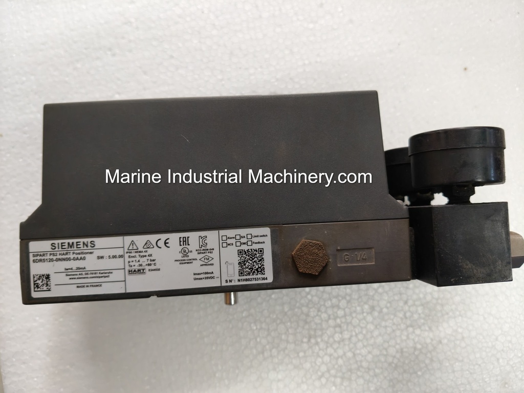 Siemens Sipart PS2 6DR5120-0NN00-0AA0 Hart Positioner