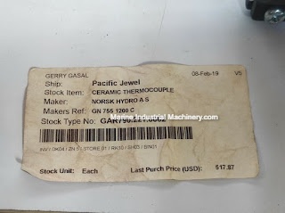 MRC Global TB-Termoelement Type K Thermocouple WO-Transmitter
