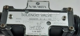 Nakakita Seisakusho NS691R-6-A(c)BB-50A Solenoid Valve.