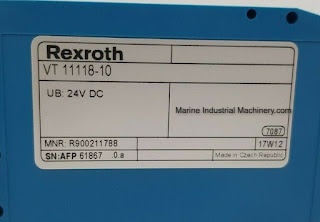 Rexroth VT11118-10 Analogue Amplifier Module