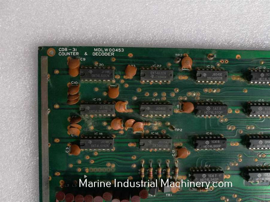 JRC CBD-31 Counter & Decoder PCB