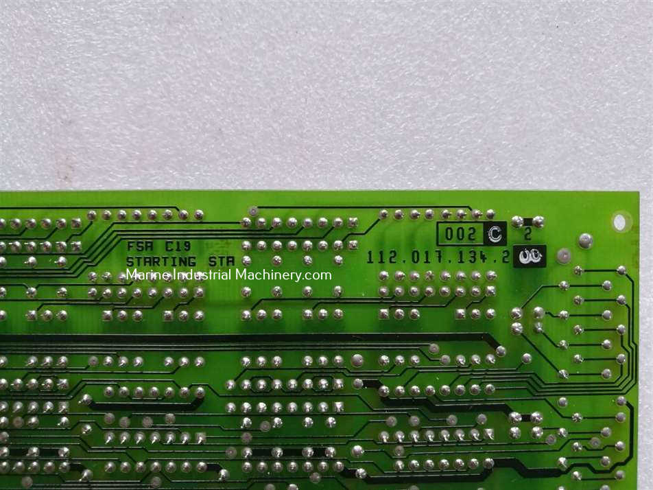 Sulzer FSA C19 Bridge Control unit PCB Circuit