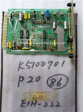 Terasaki EIH-222 Speed Matcher Board