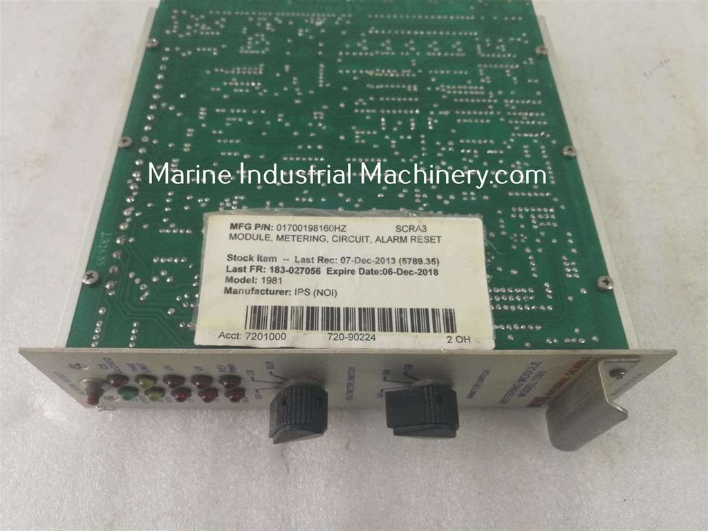 National Oilwell Varco 1981 Metering Module