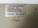 Siemens SIMOS RCS Remote Control Board