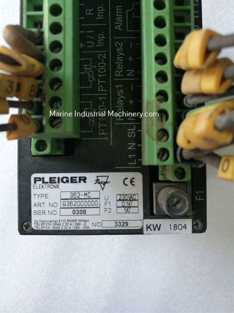 Pleiger Elektronik 362MC Multi Function Controller