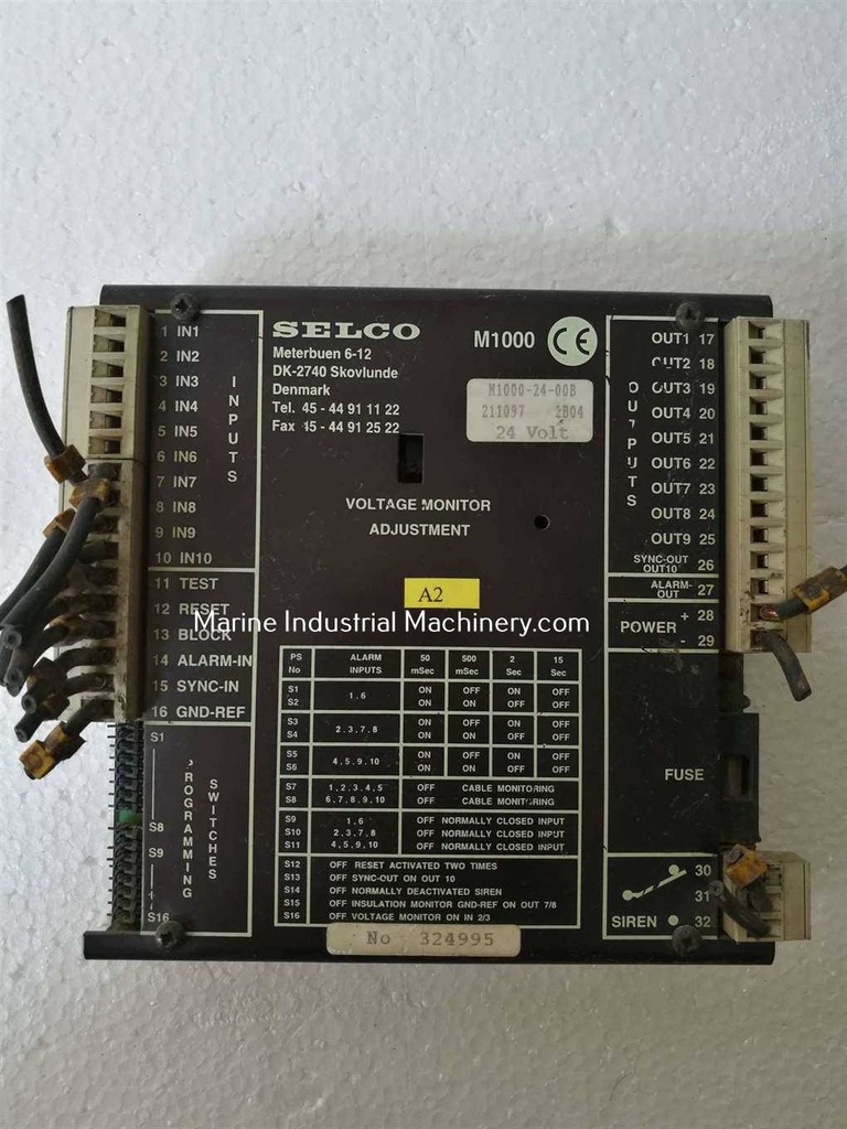 Selco M1000-24-00B Alarm Annuciator
