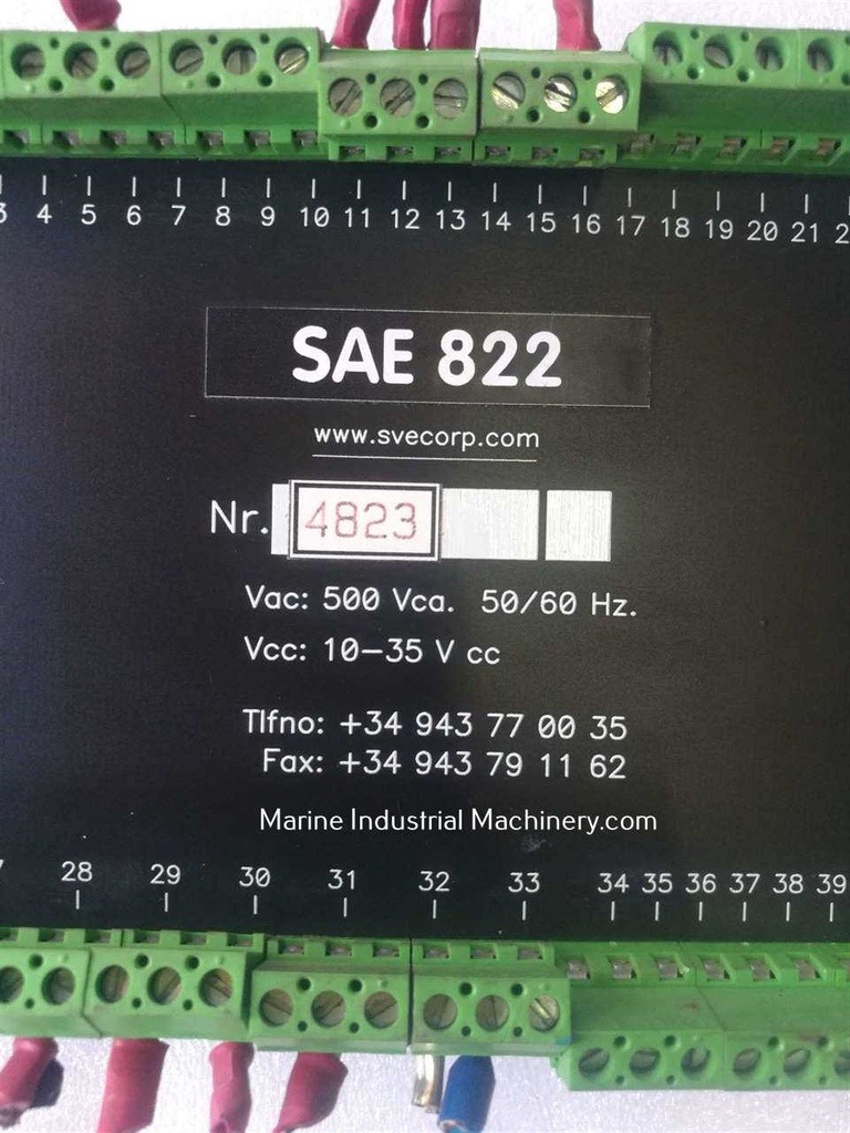 SVE SAF 822 Control Unit