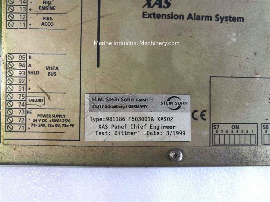 Stein Sohn 981186 F503001A XAS02 XAS Extension Alarm Panel