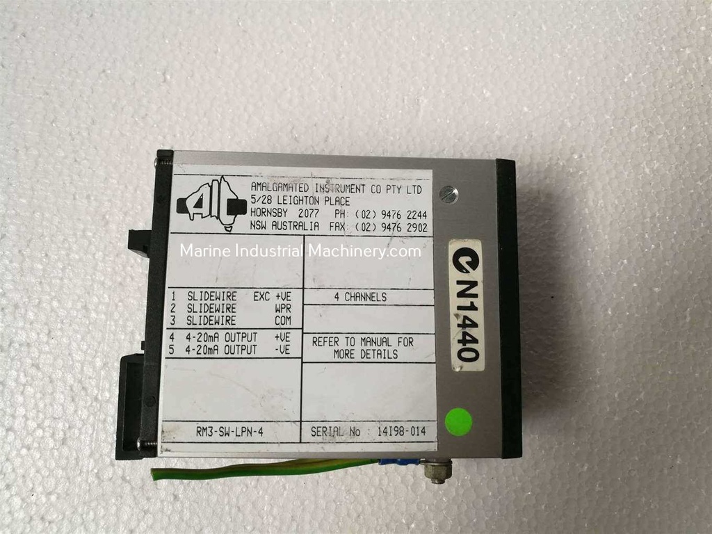 Amalgamated Instrument RM3-SW-LPN-4 Isolator/Transmitter