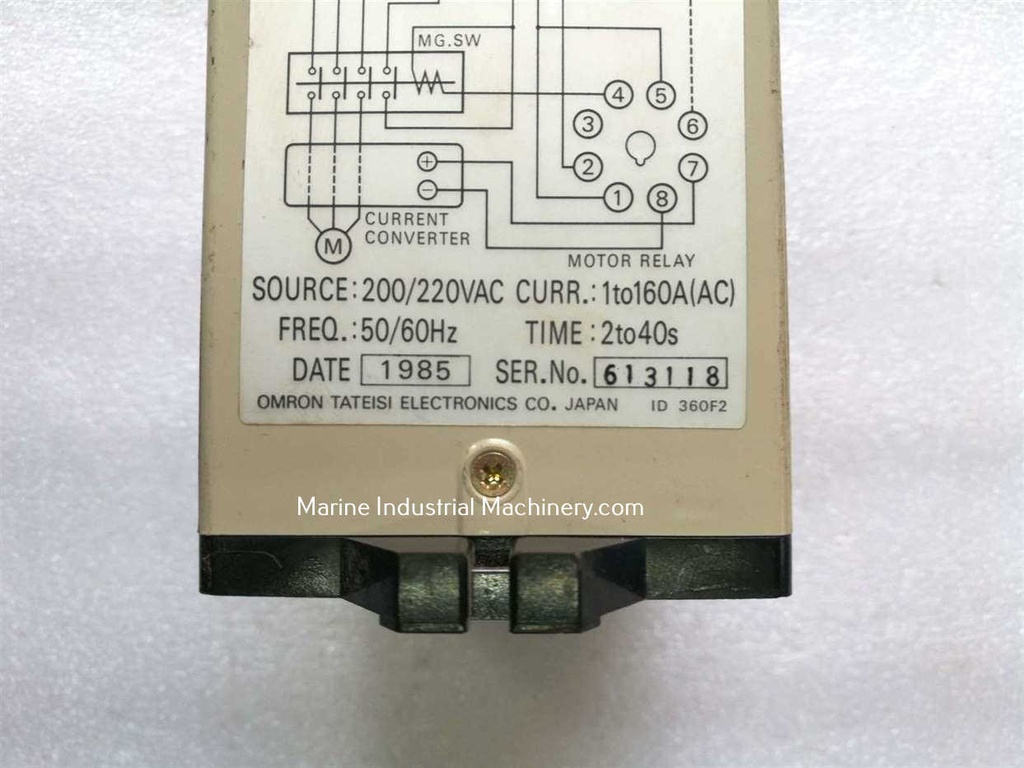 Omron SE-AP2YL Motor Relay
