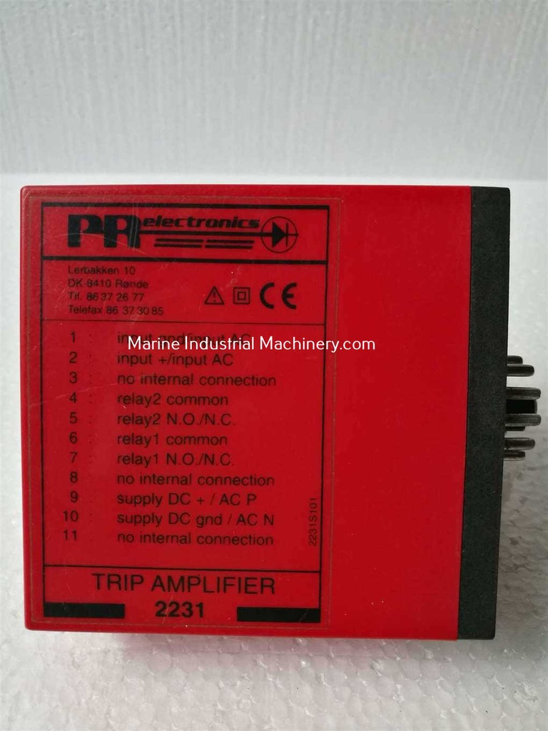 PR Electronics 2231 D Trip Amplifier