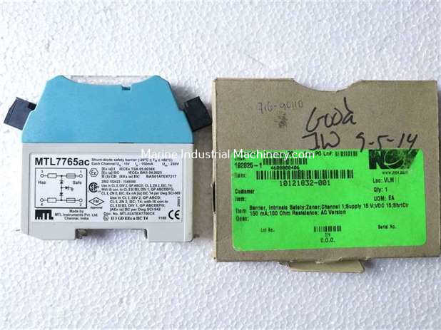 MTL MTL7765ac Shunt-diode safety barrier