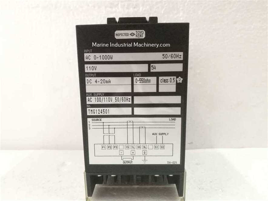 Toyo Keiki EGM-23A 3 Phase 3 Wire Watt Transducer