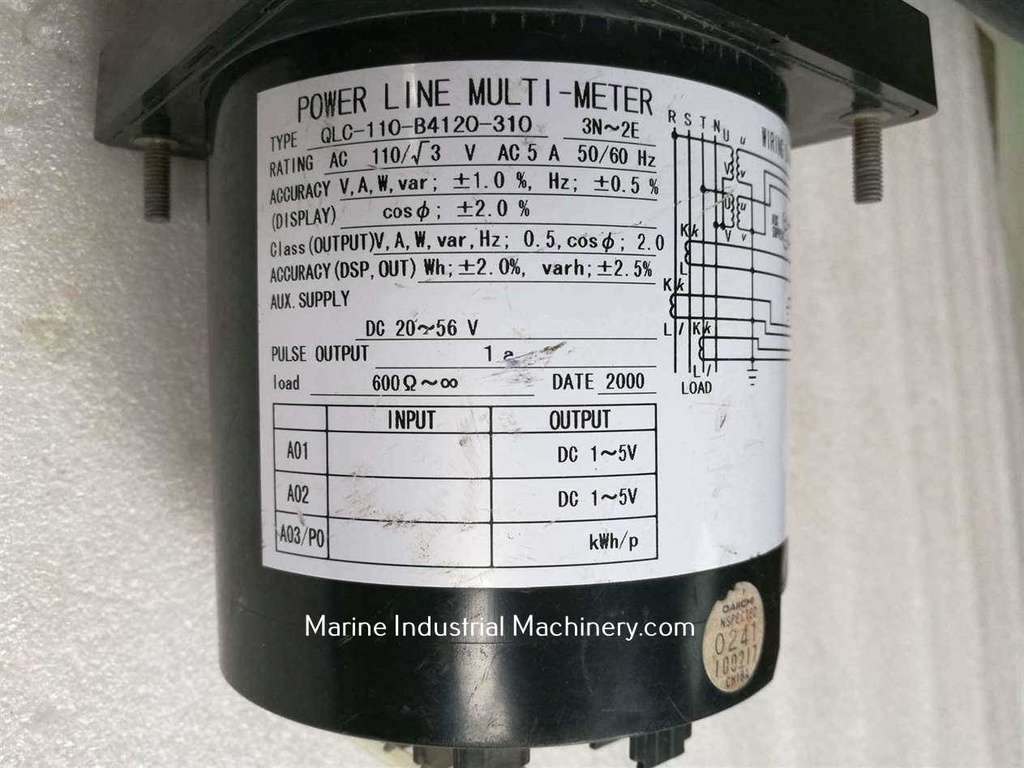 Daiichi QLC-110-B4120-310 Power Line Multi-Meter