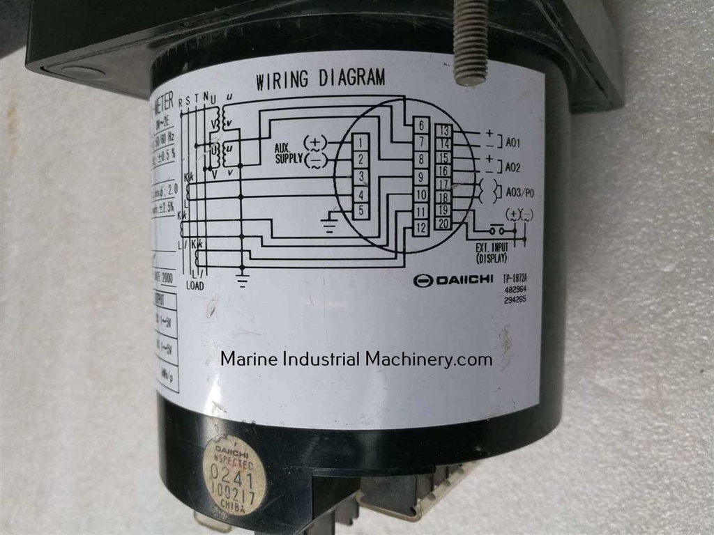 Daiichi QLC-110-B4120-310 Power Line Multi-Meter