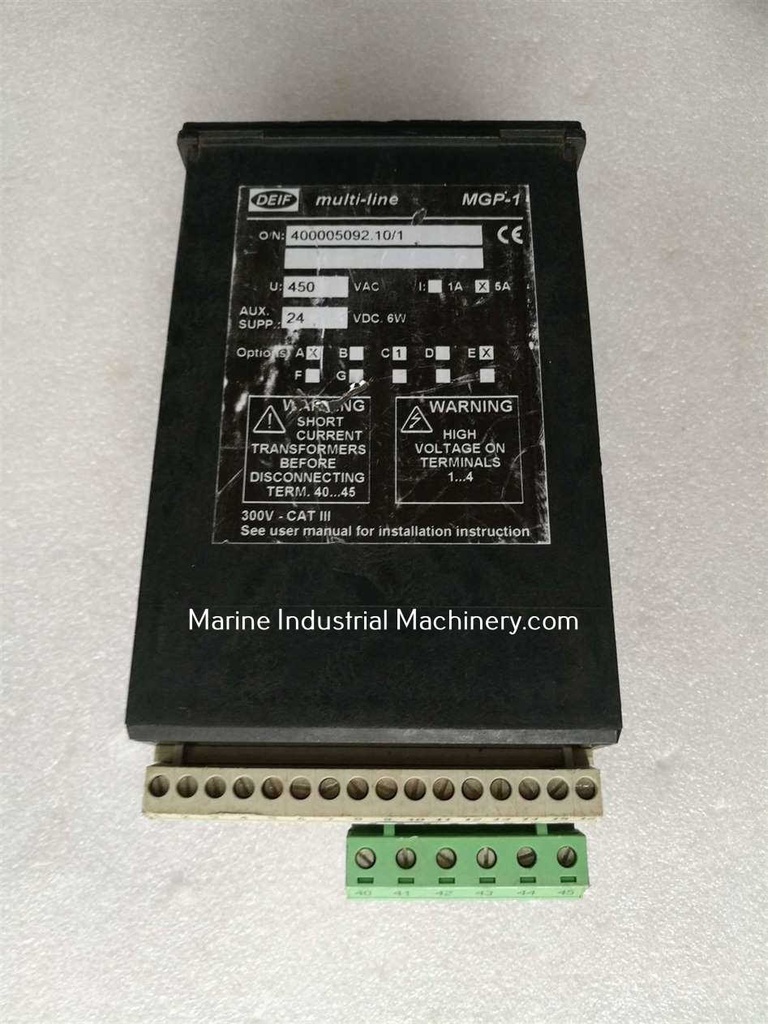 DEIF MGP-1 Multi-line Display