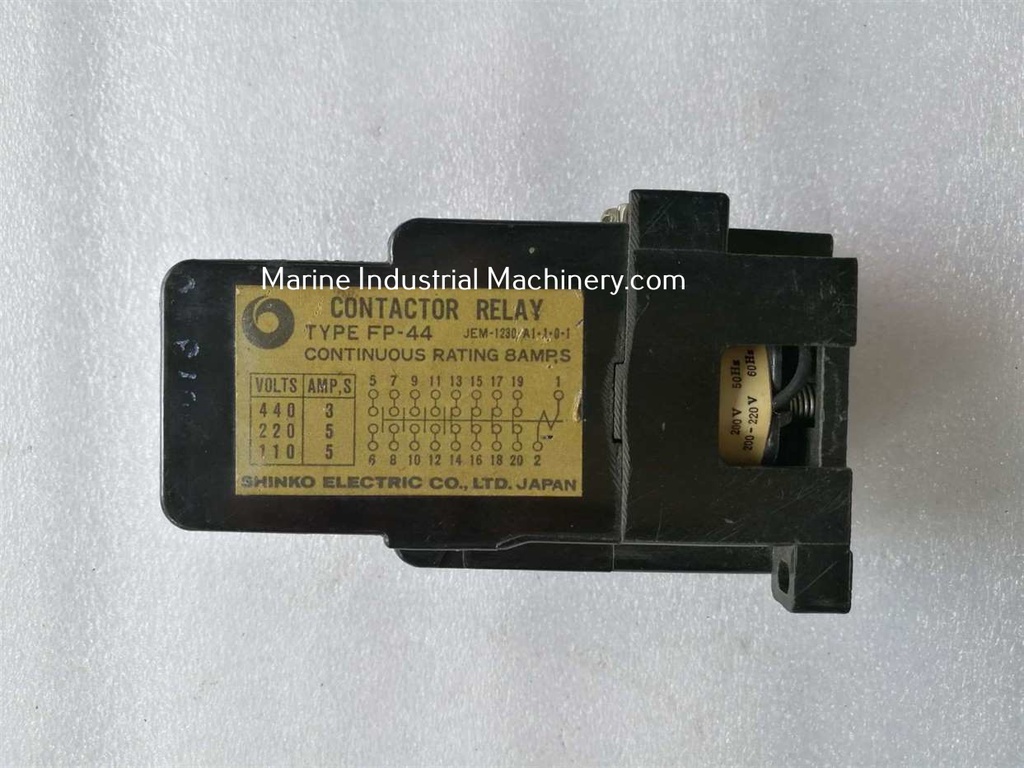 Shinko Electric FP-44 Contactor Relay