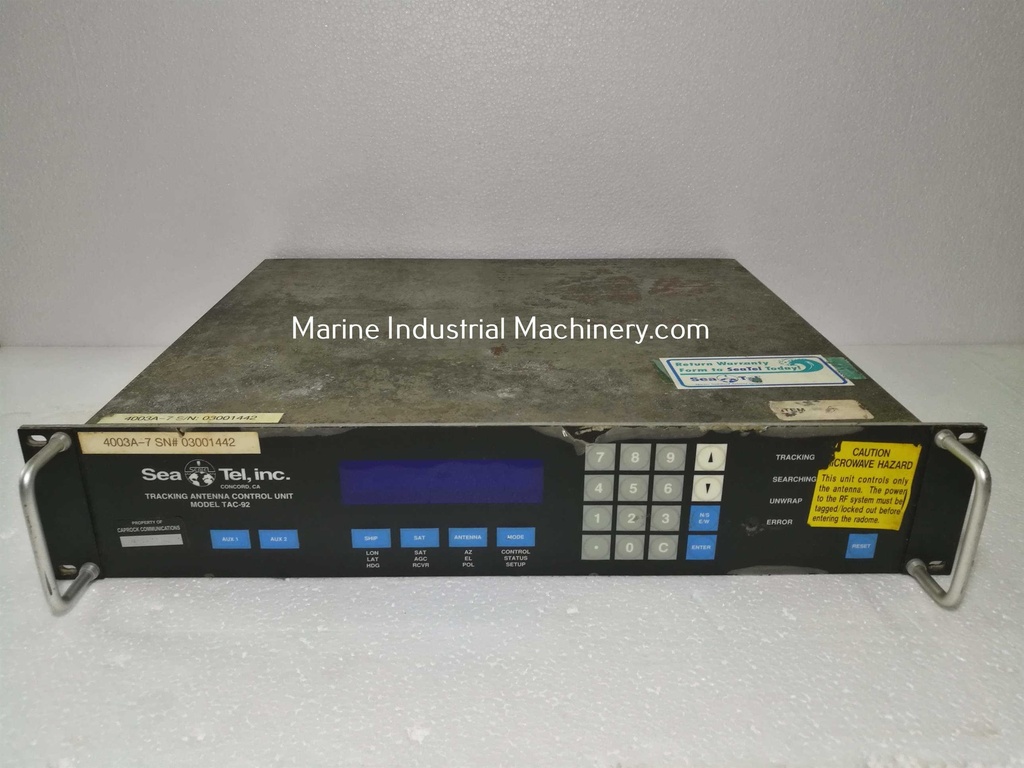 Sea Tel TAC-92 Tracking Antenna Control Unit