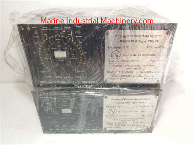 GEC Alsthom PPS 131 Purging & Pressurising System