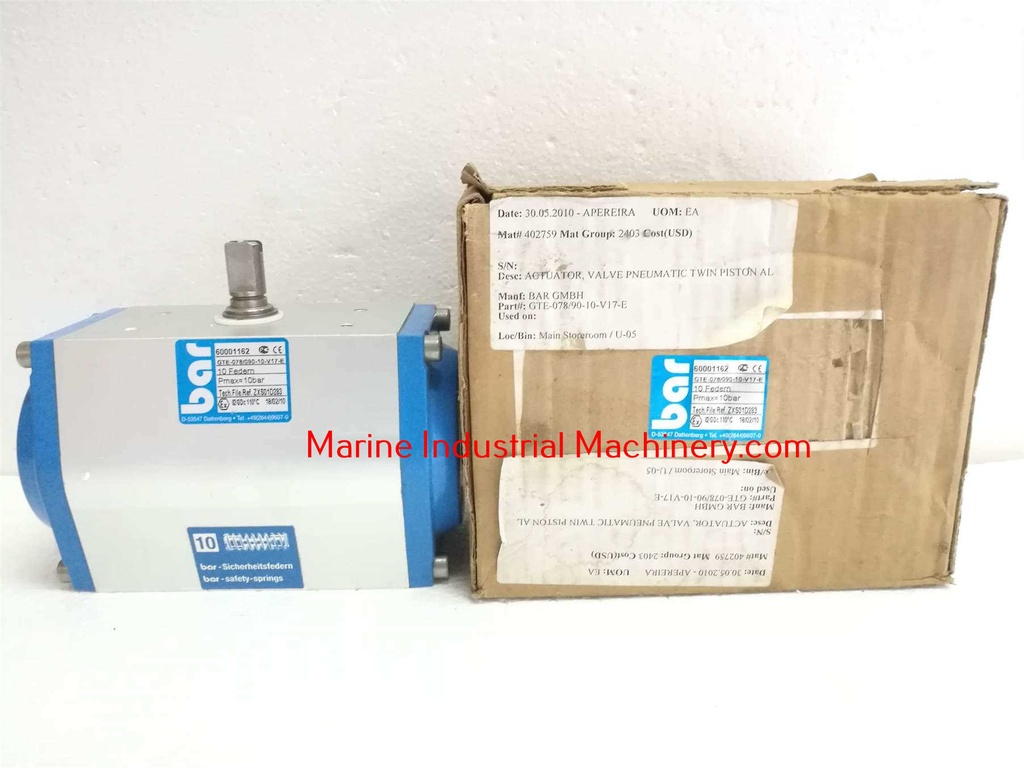 Dattenberg GTE-078/090-10-V17-E Actuator