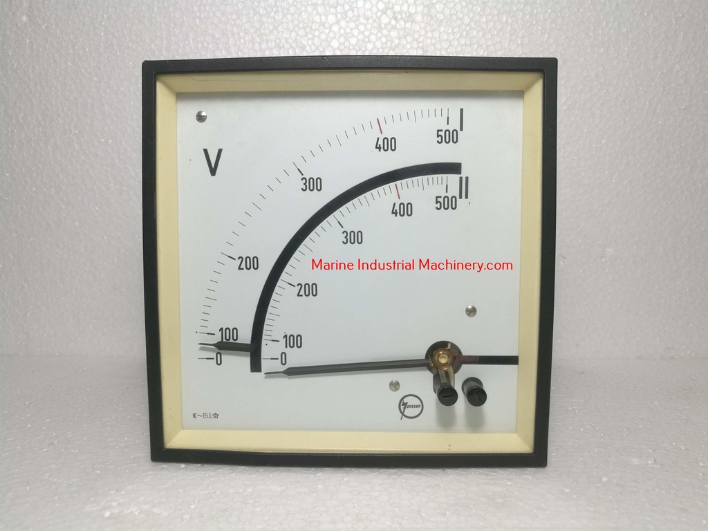 Janssen Analog Panel Volt Meter (0-500V)