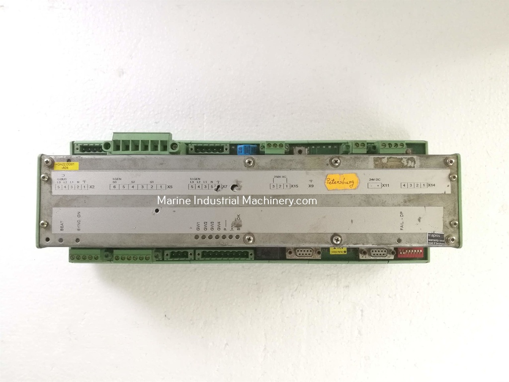 Siemens Genop 71 Generator Protect and Synchronising Unit